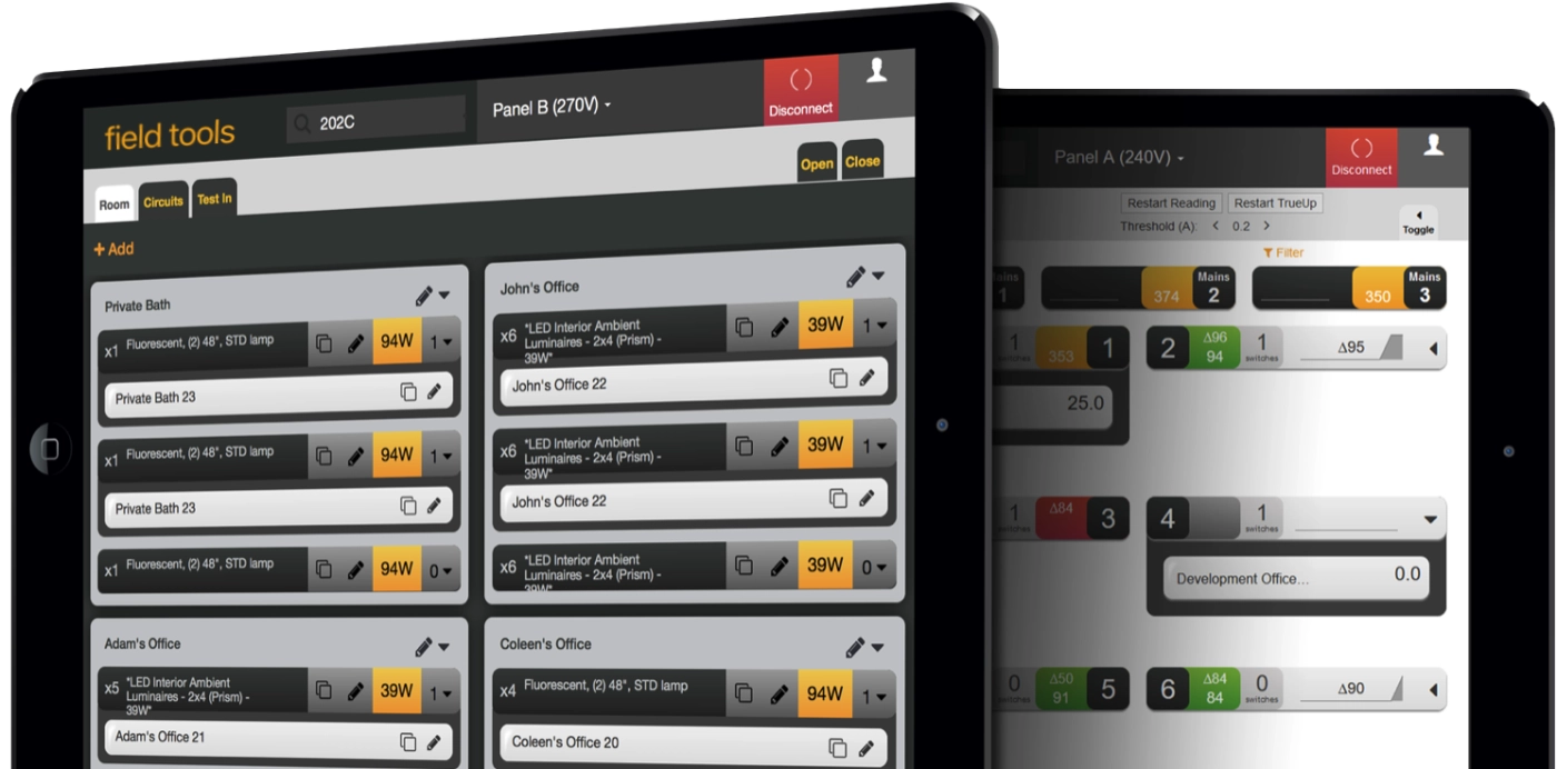 UI iPad app - Field Tools hero shot.